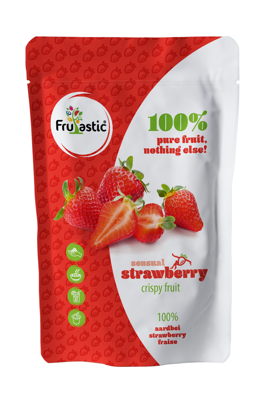 Tranches de fraise lyophilisées 45 g