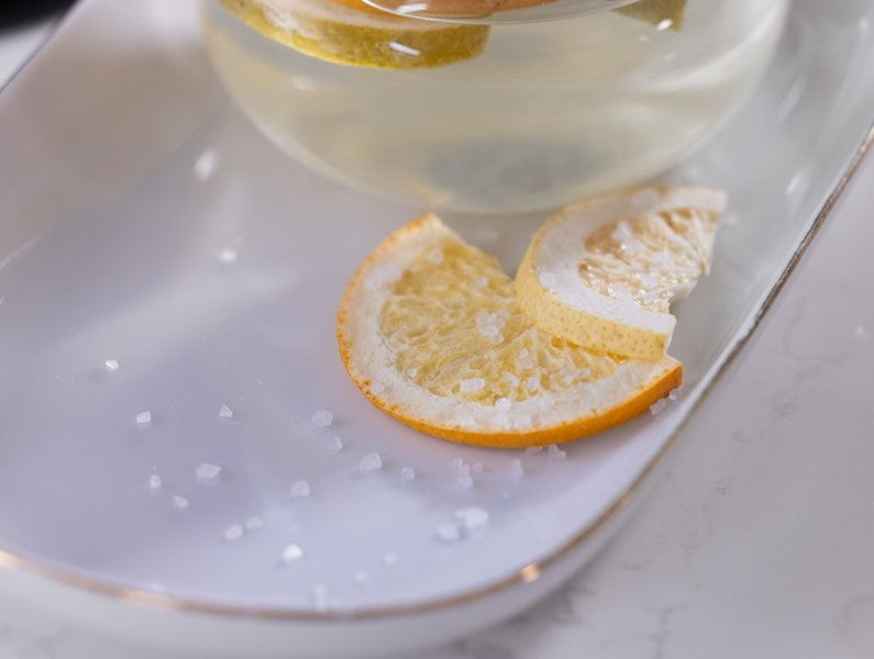 Freeze dried orange slice